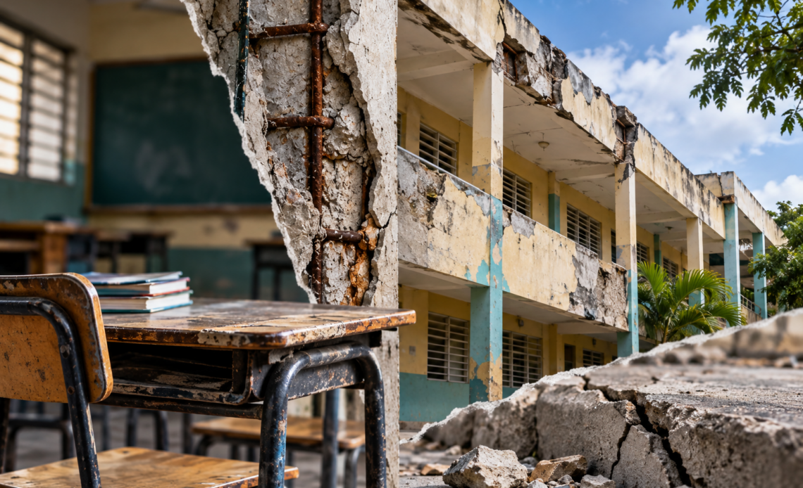 ONESVIE: El 80% de las escuelas vulnerables sigue sin intervención del Ministerio de Educación