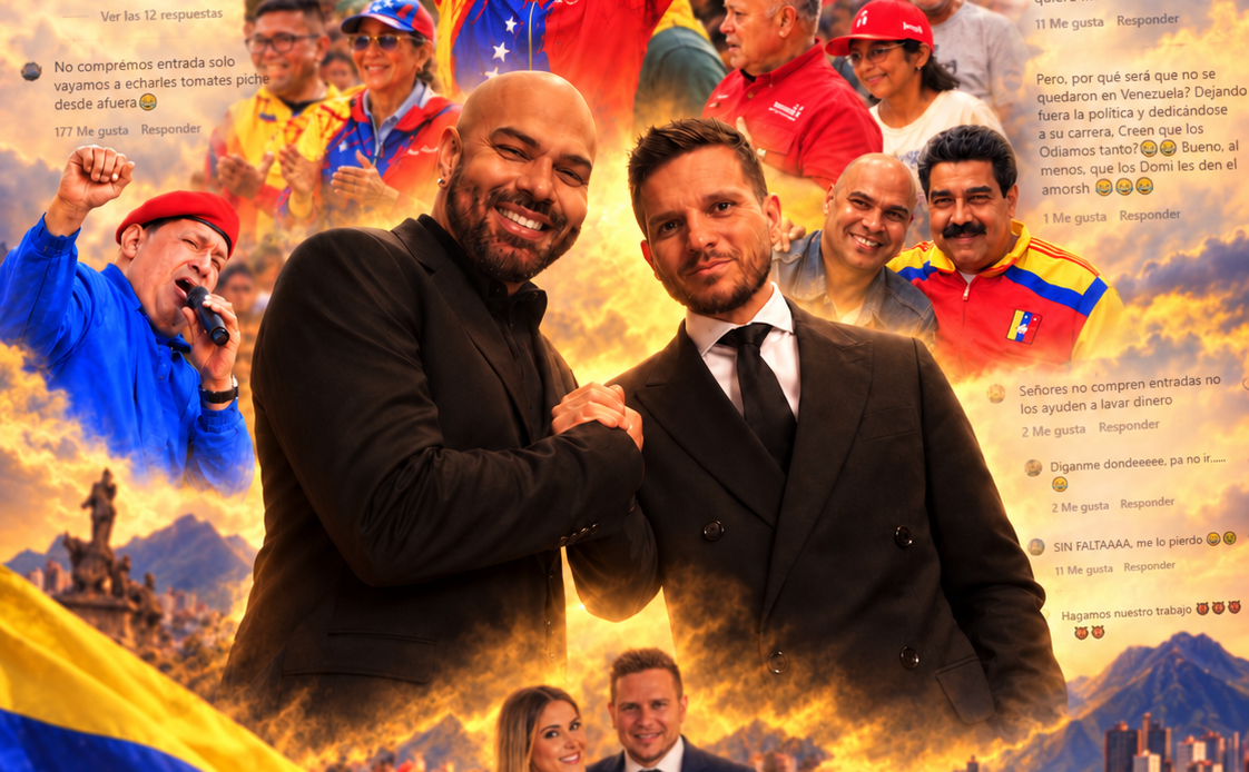 Rechazo venezolano en RD por promoción de “Los Omares” debido a vínculos con el chavismo