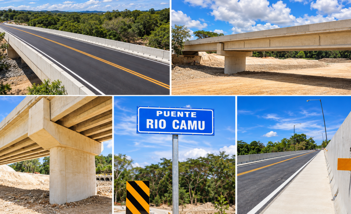 Gobierno Reabre Conexión Vial Crucial: Nuevo Puente Sobre el Río Camú Une Santiago y Puerto Plata
