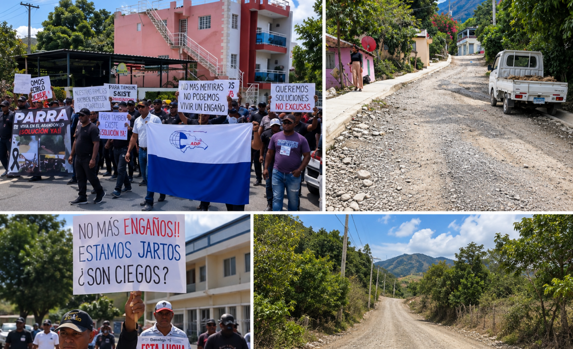 Habitantes de Parra en Ocoa Persisten en su Demanda por la Construcción de Carretera Tras Más de Medio Siglo de Espera
