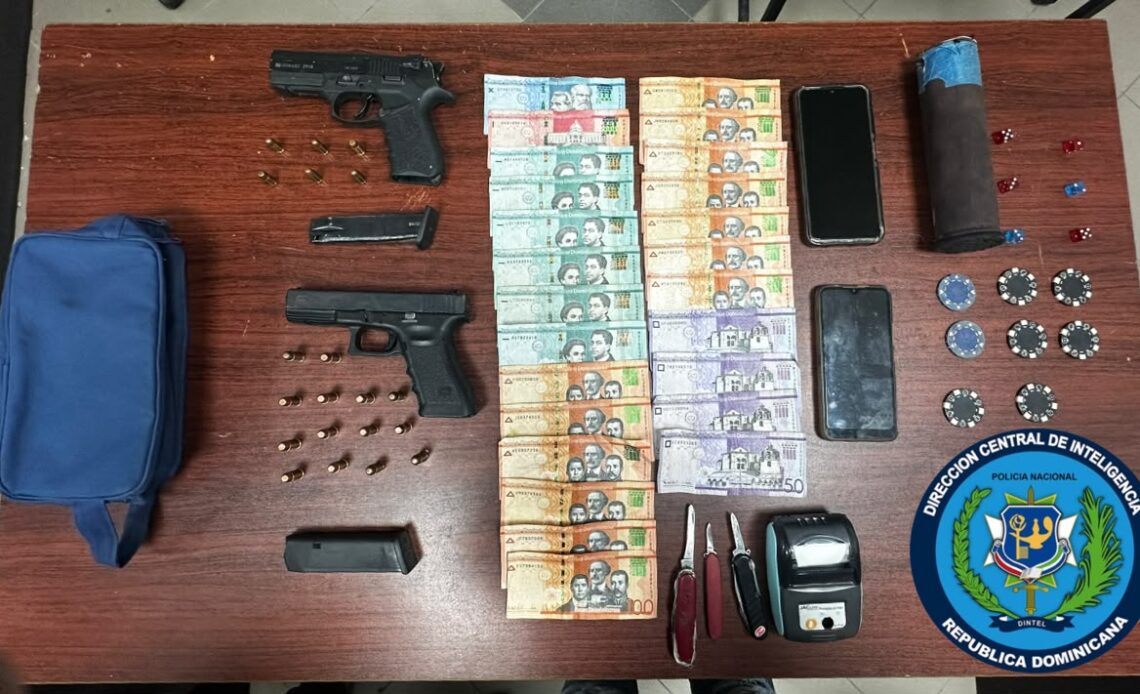 DINTEL Incauta Armas y Detiene a Tres Individuos en Operativos de Seguridad en Puerto Plata