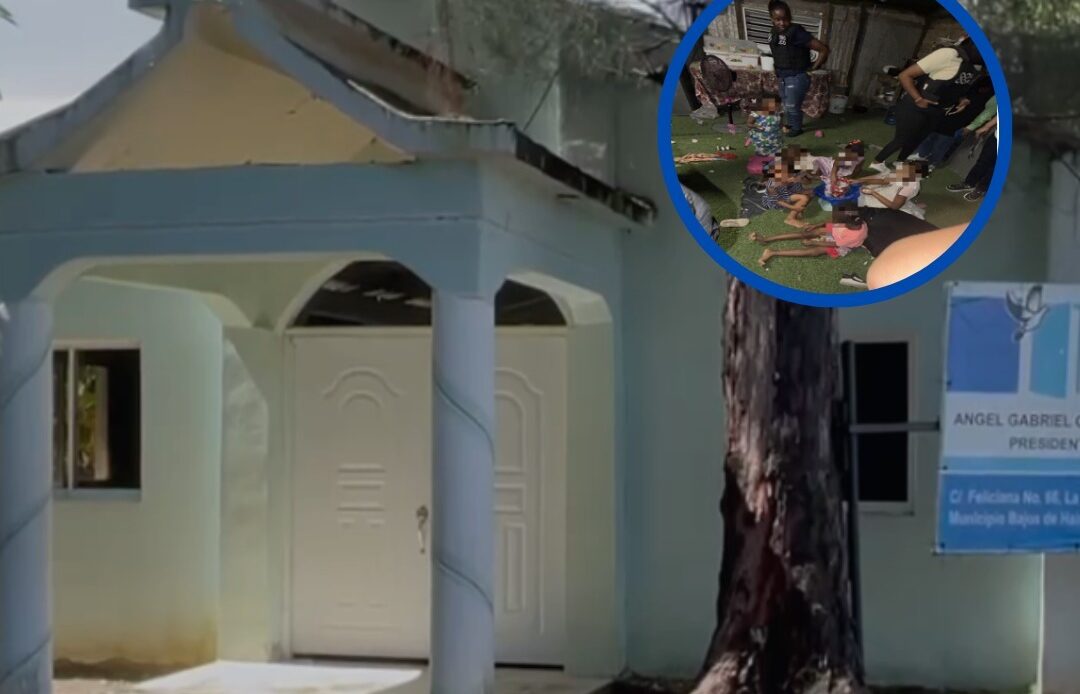 Menores rescatados en Haina vivían hacinados y eran distribuidos entre allegados de pastor