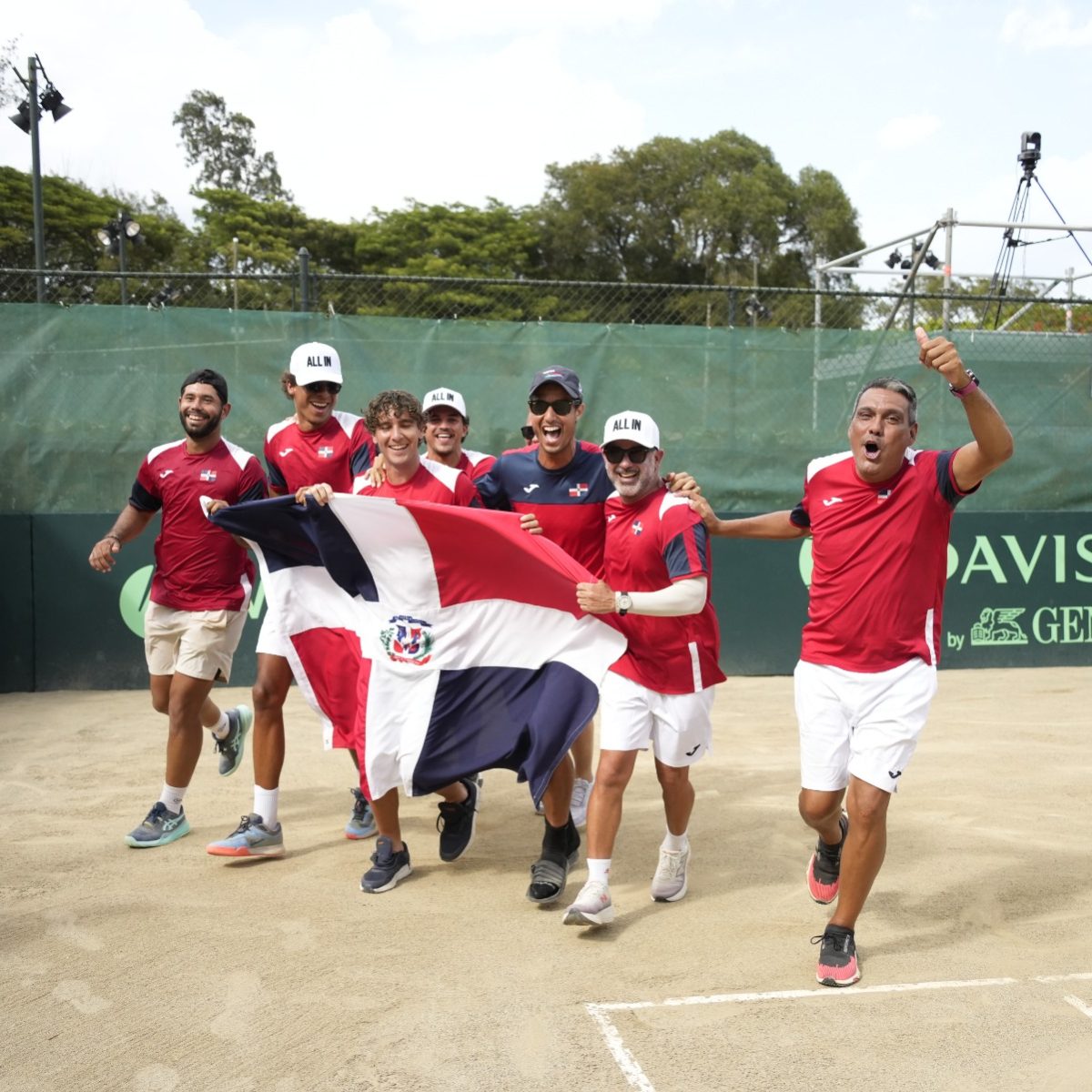 República Dominicana Asegura su Retorno al Grupo I Mundial de la Copa Davis