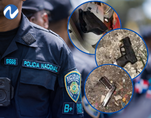 Fallecen dos presuntos criminales en enfrentamiento armado tras retener a taxista en Santo Domingo Este