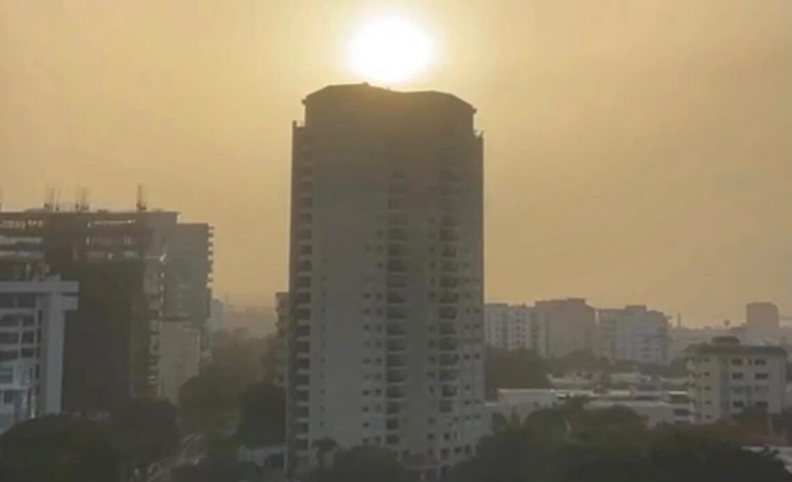 Persistencia del Polvo Sahariano en República Dominicana Aumenta la Sensación Térmica por Tercer Día