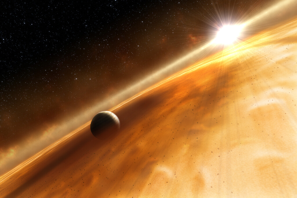 Descubren un Exoplaneta con Órbita Retrógrada y Gran Inclinación que Desafía Modelos de Formación Planetaria