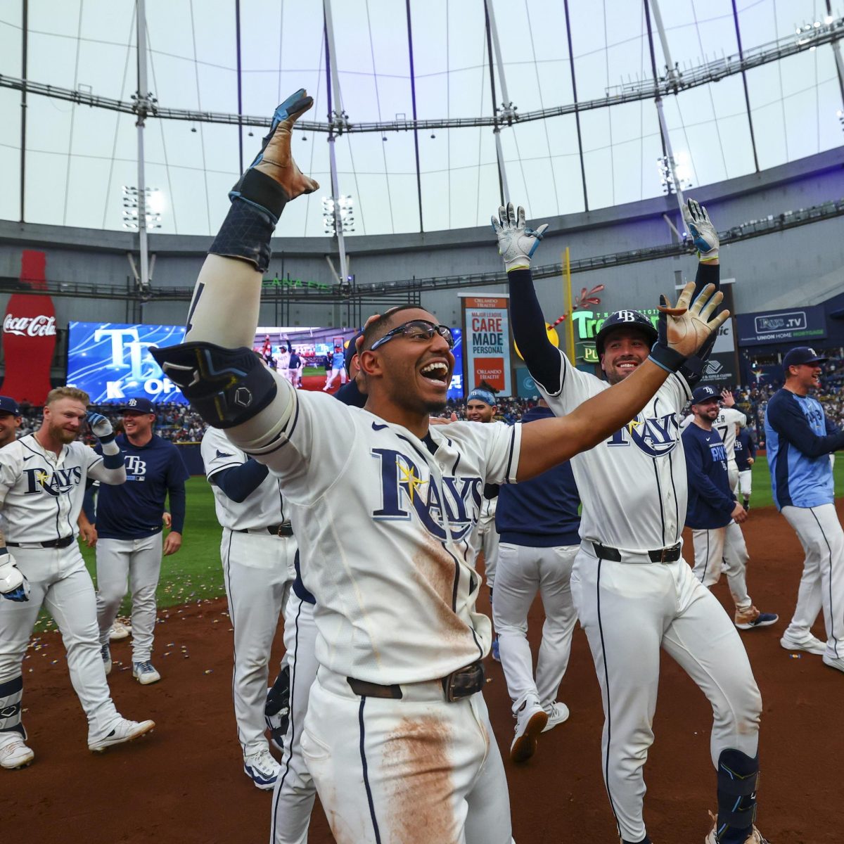 Los Rays se acercan al título de la División Este tras su victoria número 55 como locales