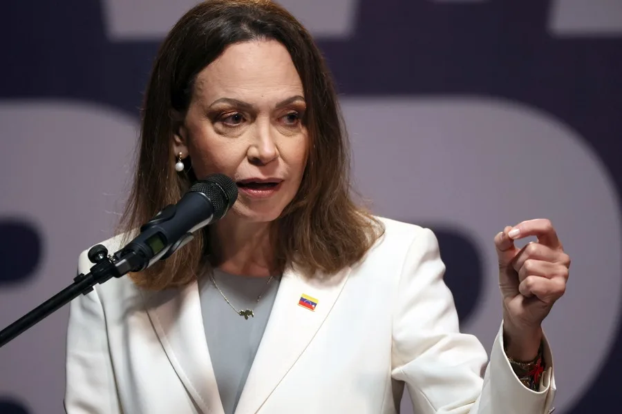 Machado Cuestiona la Credibilidad del Gobierno para Reconstruir Venezuela