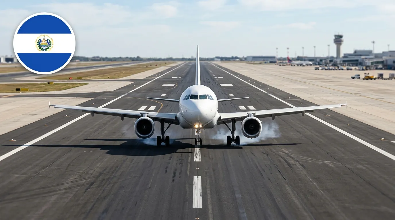 Avión con Suministros Militares de El Salvador Aterriza en el Aeropuerto de Las Américas