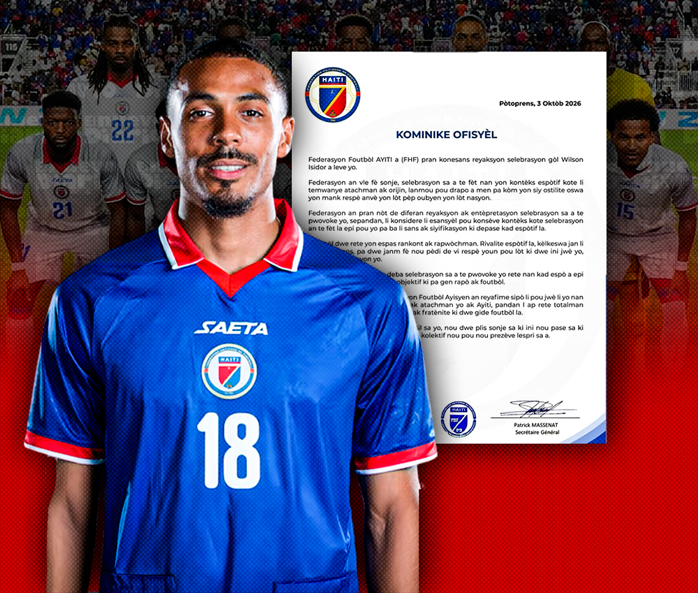 Federación Haitiana de Fútbol Justifica Celebración de Wilson Isidor como Expresión de Identidad Nacional