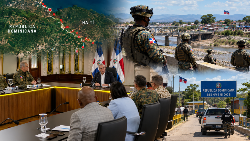 República Dominicana monitorea zonas de operación de bandas haitianas y refuerza seguridad fronteriza