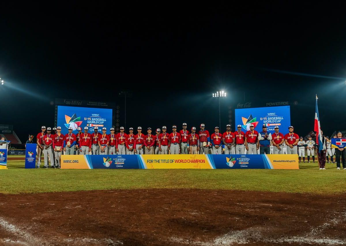 Estados Unidos Vence a República Dominicana y se Corona Campeón Mundial U15 de Béisbol