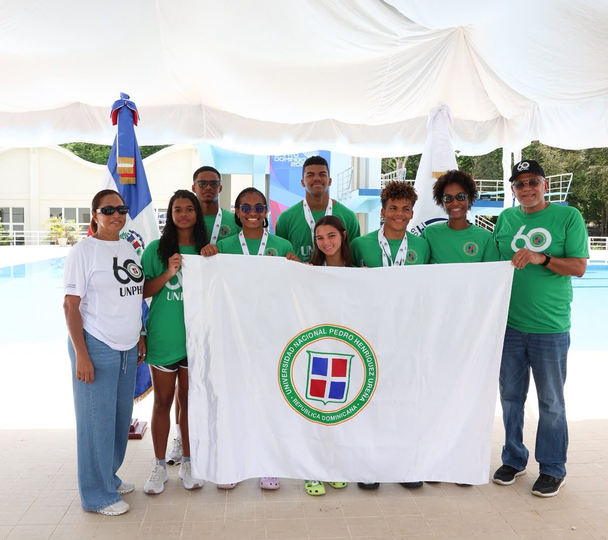 La UNPHU Logra el Segundo Lugar en Natación en los Juegos Universitarios con Diez Medallas