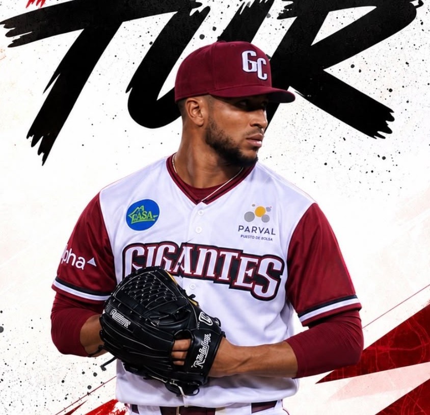 Gigantes del Cibao Incorporan al Lanzador Cubano Yunior Tur con Trayectoria en Grandes Ligas