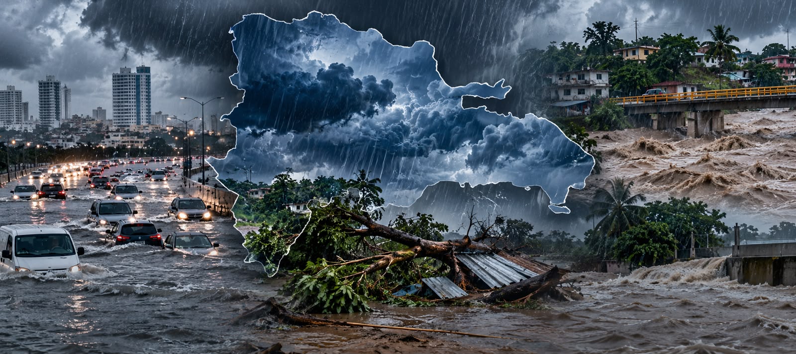 República Dominicana: Los Eventos de Lluvias Más Intensas Registrados en el Último Quinquenio