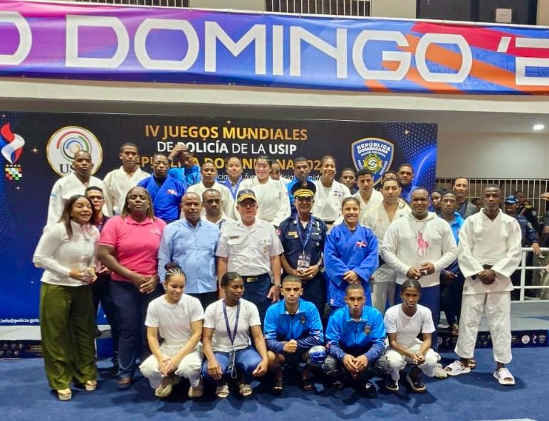 República Dominicana se Proclama Campeona de Judo en los Juegos Mundiales Policiales