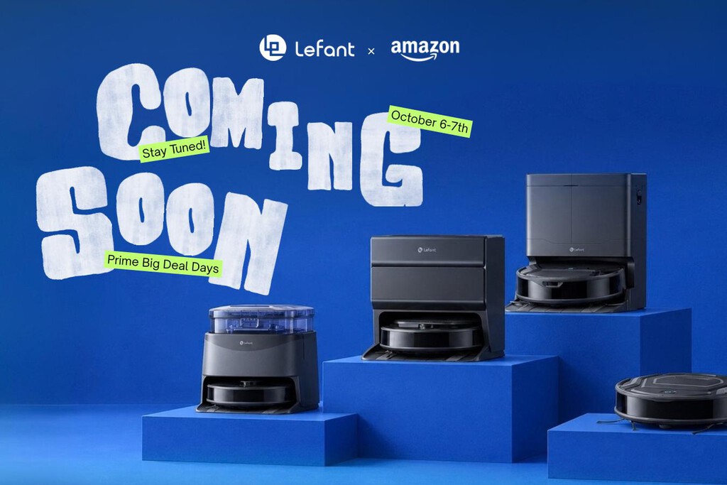 Descuentos anticipados en robots aspiradores Lefant previos a la Fiesta de Ofertas Prime de Amazon
