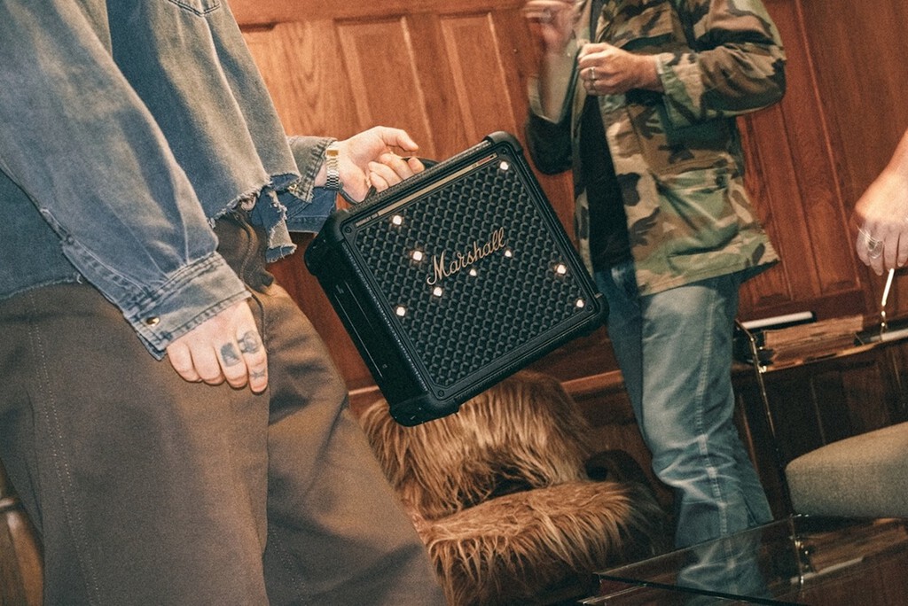 Marshall Presenta el Bromley 150: Un Altavoz Portátil de Alta Potencia con Luces de Escenario y Larga Autonomía