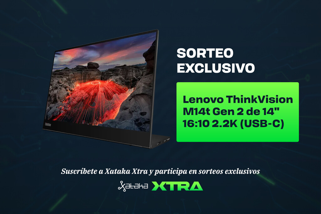 Últimas Horas para Participar en el Sorteo de un Monitor Portátil Lenovo ThinkVision M14t Gen 2