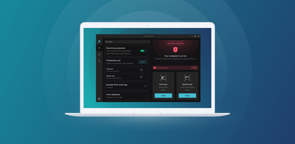 Surfshark One: una VPN completa con antivirus y alertas de seguridad para dispositivos ilimitados